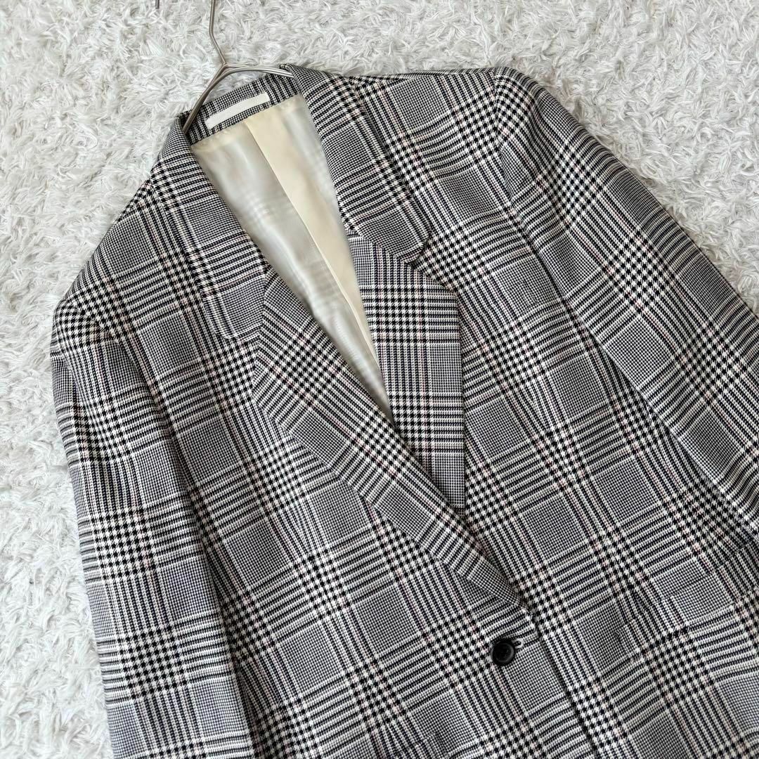 BURBERRY - バーバリー セットアップ スカートスーツ シルク混 BURBERRY - バーバリー セットアップ スカートスーツ シルク混