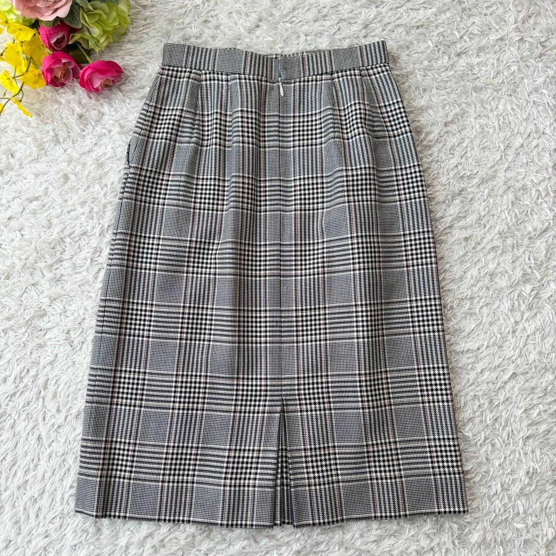 BURBERRY - バーバリー セットアップ スカートスーツ シルク混 BURBERRY - バーバリー セットアップ スカートスーツ シルク混