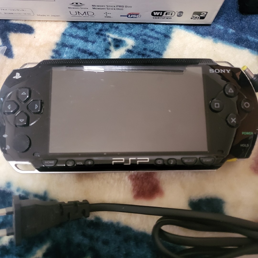 PlayStation Portable - SONY PSP PSP-1000 ブラック 動作確認 PlayStation Portable - SONY PSP PSP-1000 ブラック 動作確認