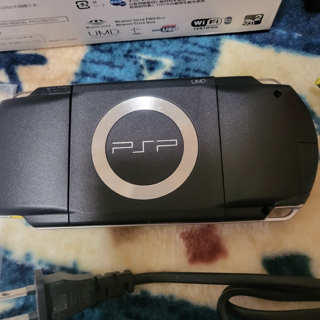 PlayStation Portable - SONY PSP PSP-1000 ブラック 動作確認 PlayStation Portable - SONY PSP PSP-1000 ブラック 動作確認