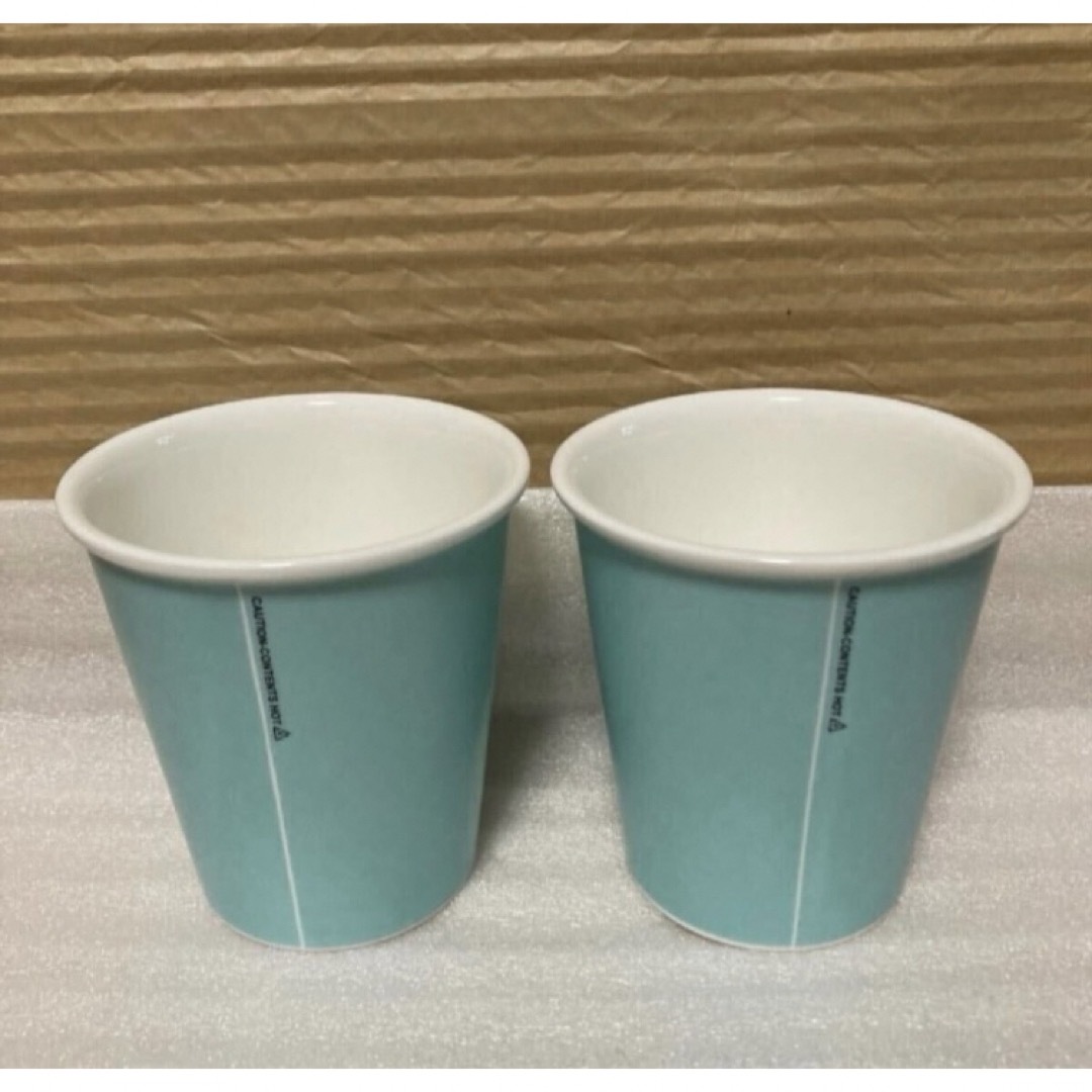 Tiffany & Co. - ティファニー ボーンチャイナペーパーカップ 2 Tiffany & Co. - ティファニー ボーンチャイナペーパーカップ 2