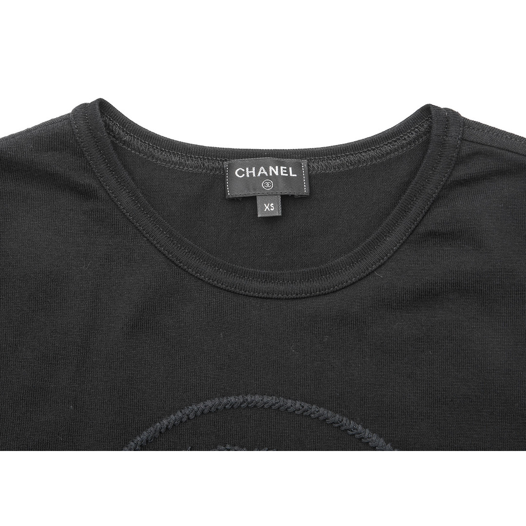 CHANEL - 【返品可】CHANEL シャネル ココマーク スター 刺繍 T CHANEL - 【返品可】CHANEL シャネル ココマーク スター 刺繍 T