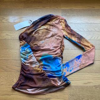 ZARA - 完売品 ZARA ソフトインターロックアシンメトリー ZARA - 完売品 ZARA ソフトインターロックアシンメトリー