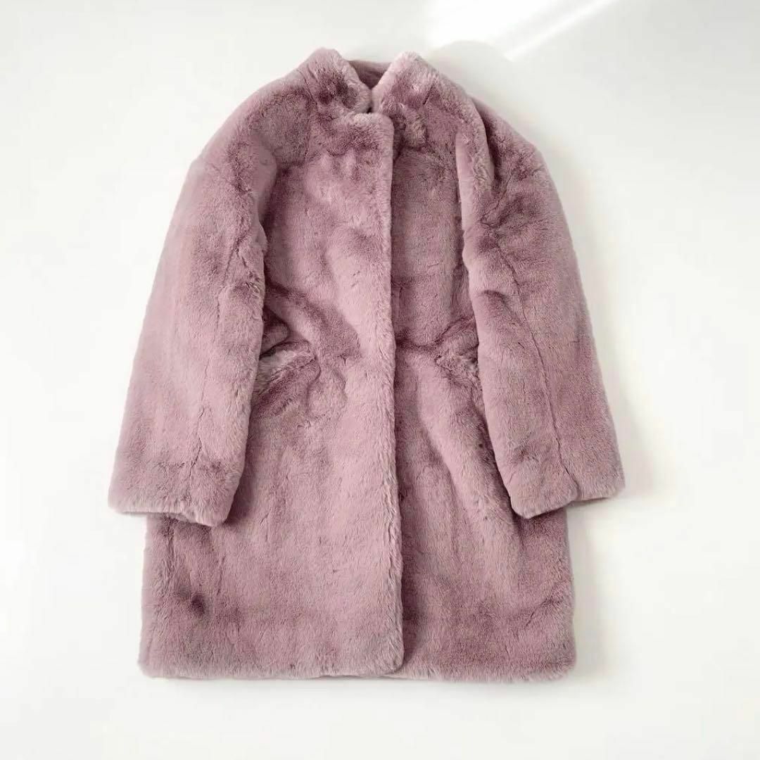 allureville - 新品 アルアバイル ふわふわエコファーコート allureville - 新品 アルアバイル ふわふわエコファーコート