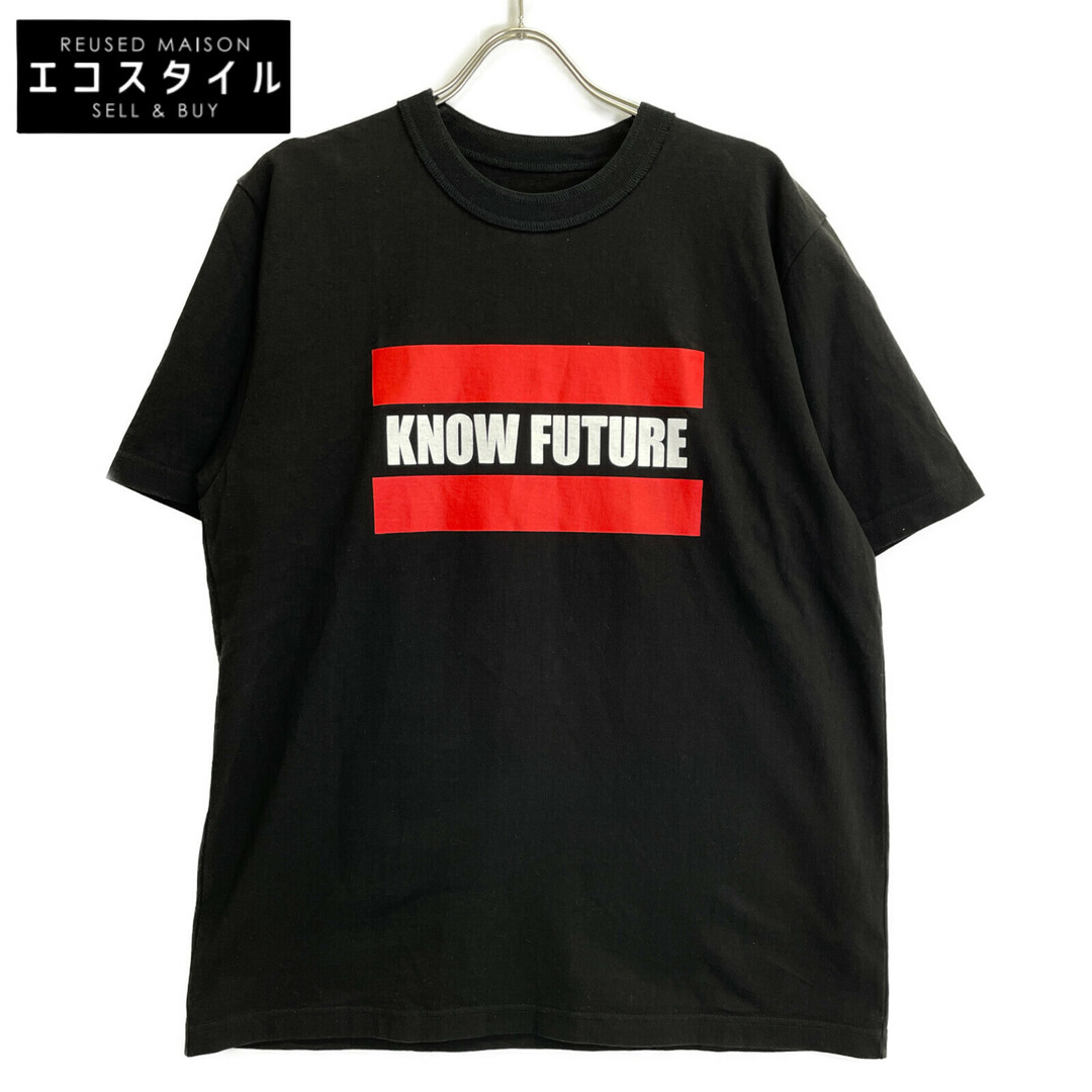 sacai - サカイ ブラック 24-0720S KNOW FUTURE Tシャツ 5の通販 by sacai - サカイ ブラック 24-0720S KNOW FUTURE Tシャツ 5の通販 by