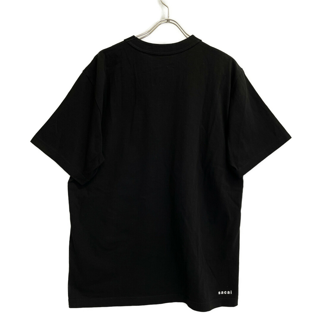 sacai - サカイ ブラック 24-0720S KNOW FUTURE Tシャツ 5の通販 by sacai - サカイ ブラック 24-0720S KNOW FUTURE Tシャツ 5の通販 by