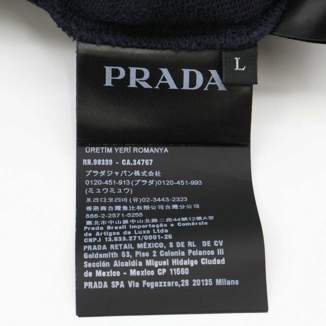 PRADA - プラダ 22年製 UJL20A R212 10UF トライアングルロゴプリントプル PRADA - プラダ 22年製 UJL20A R212 10UF トライアングルロゴプリントプル