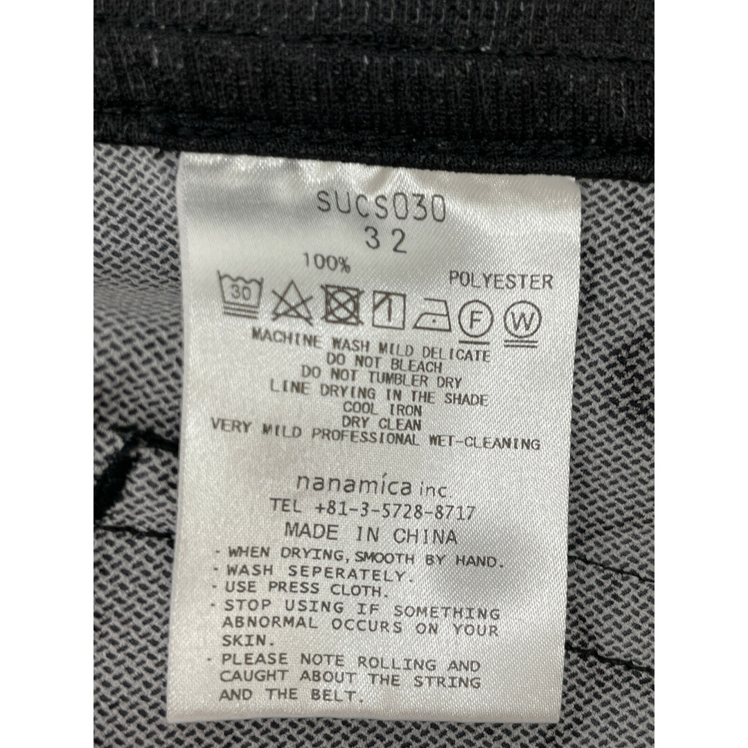 nanamica - ナナミカ SUCS030 ブラック ALPHADRY Easy Pants/アルファ nanamica - ナナミカ SUCS030 ブラック ALPHADRY Easy Pants/アルファ