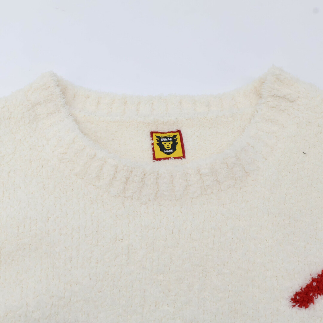 HUMAN MADE - ヒューマンメイド ハートロゴ フリース ニット XL HUMAN MADE - ヒューマンメイド ハートロゴ フリース ニット XL