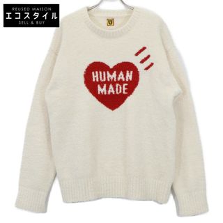 HUMAN MADE - ヒューマンメイド ハートロゴ フリース ニット XL HUMAN MADE - ヒューマンメイド ハートロゴ フリース ニット XL