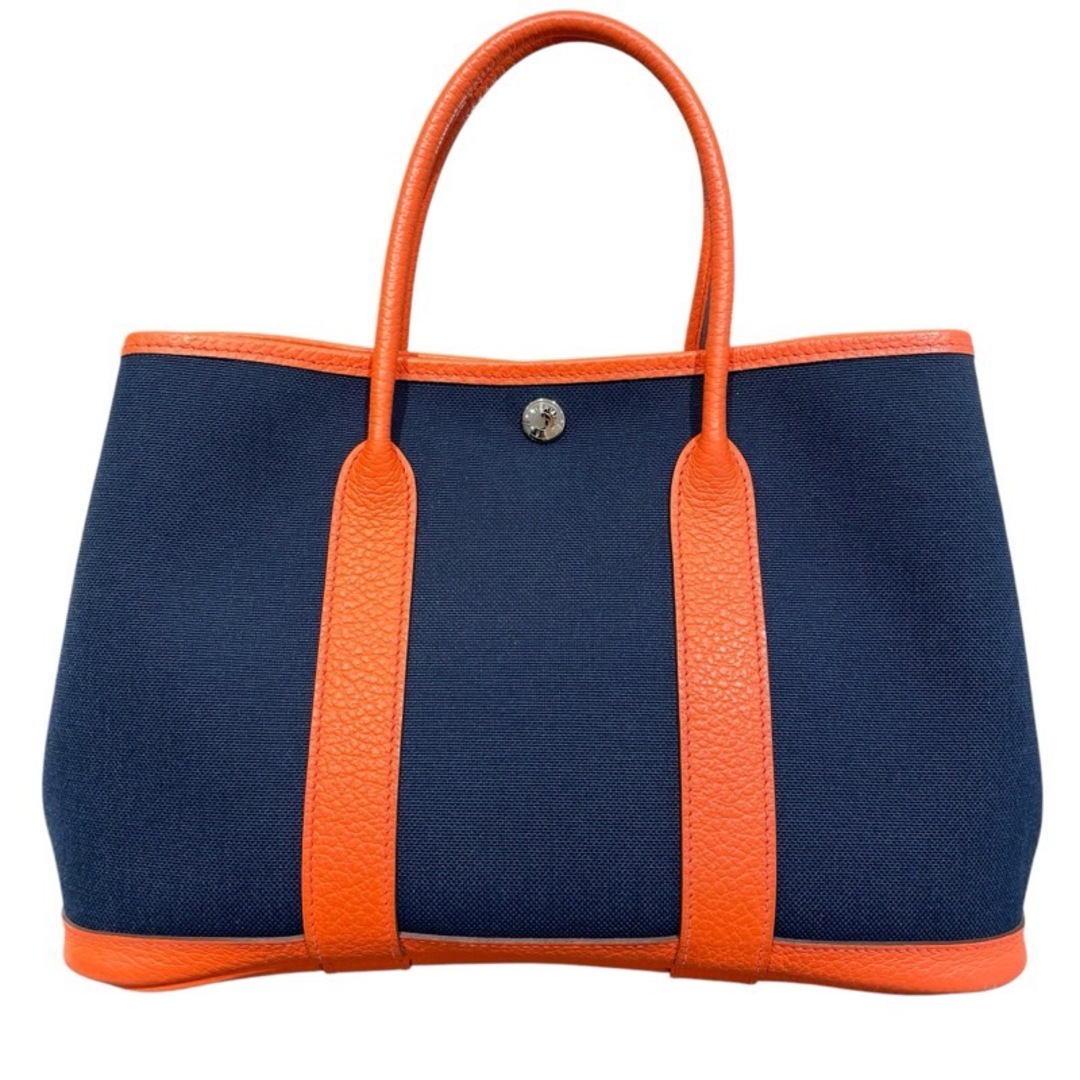 HERMES - エルメス HERMES ガーデンパーティTPM X刻 ネイビー SV HERMES - エルメス HERMES ガーデンパーティTPM X刻 ネイビー SV
