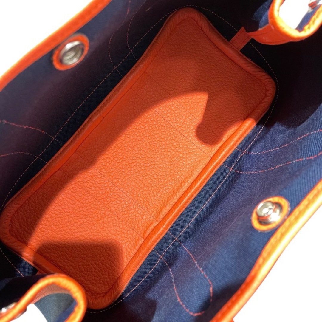HERMES - エルメス HERMES ガーデンパーティTPM X刻 ネイビー SV HERMES - エルメス HERMES ガーデンパーティTPM X刻 ネイビー SV