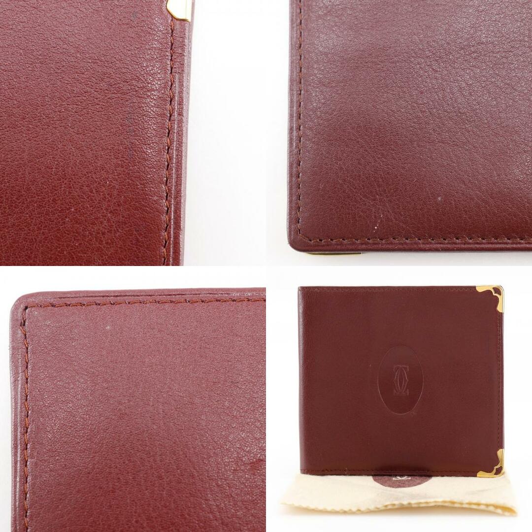 Cartier - 【CARTIER】カルティエ マストライン 札入れ レザー Cartier - 【CARTIER】カルティエ マストライン 札入れ レザー