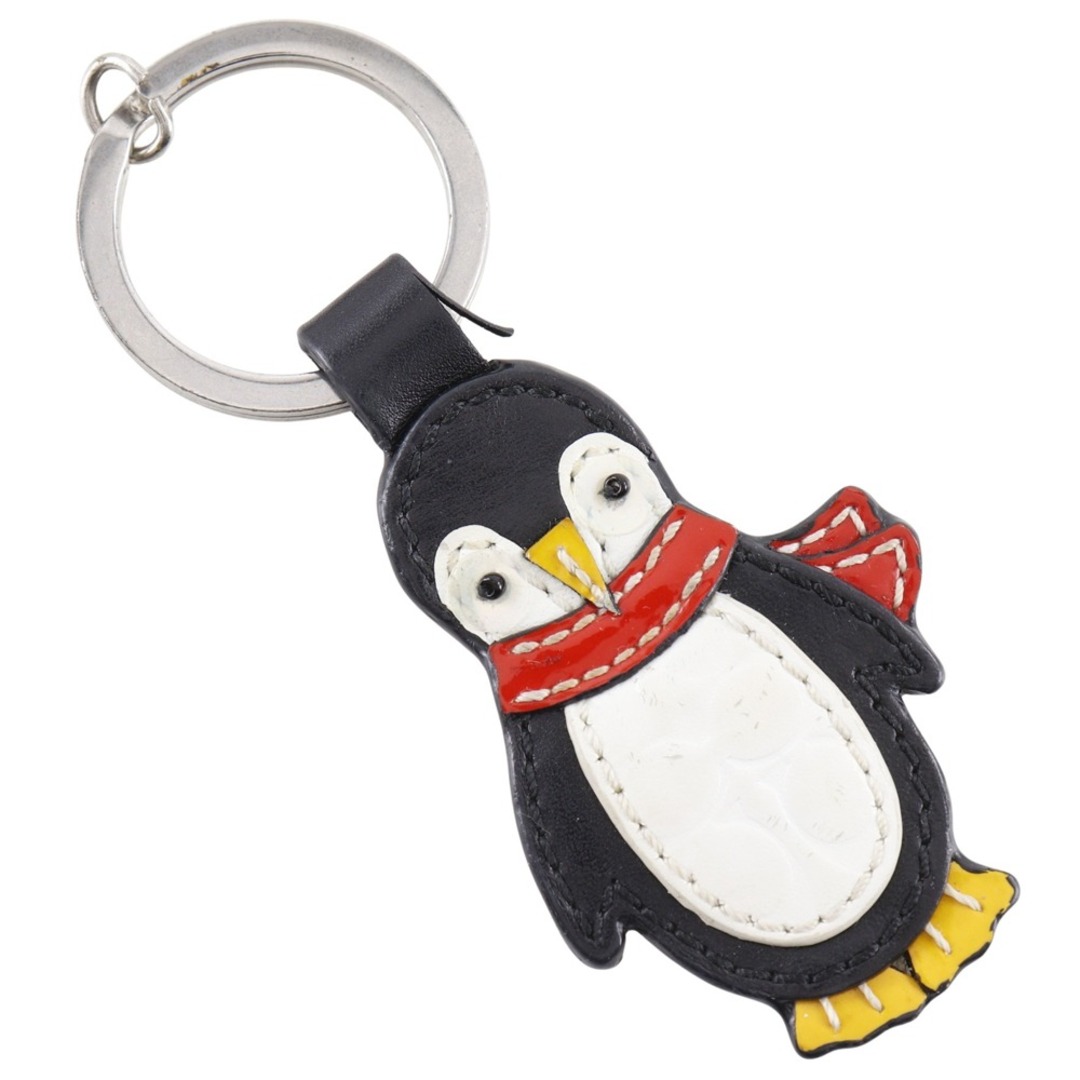 COACH - 【COACH】コーチ ペンギンモチーフ キーリング レザー COACH - 【COACH】コーチ ペンギンモチーフ キーリング レザー