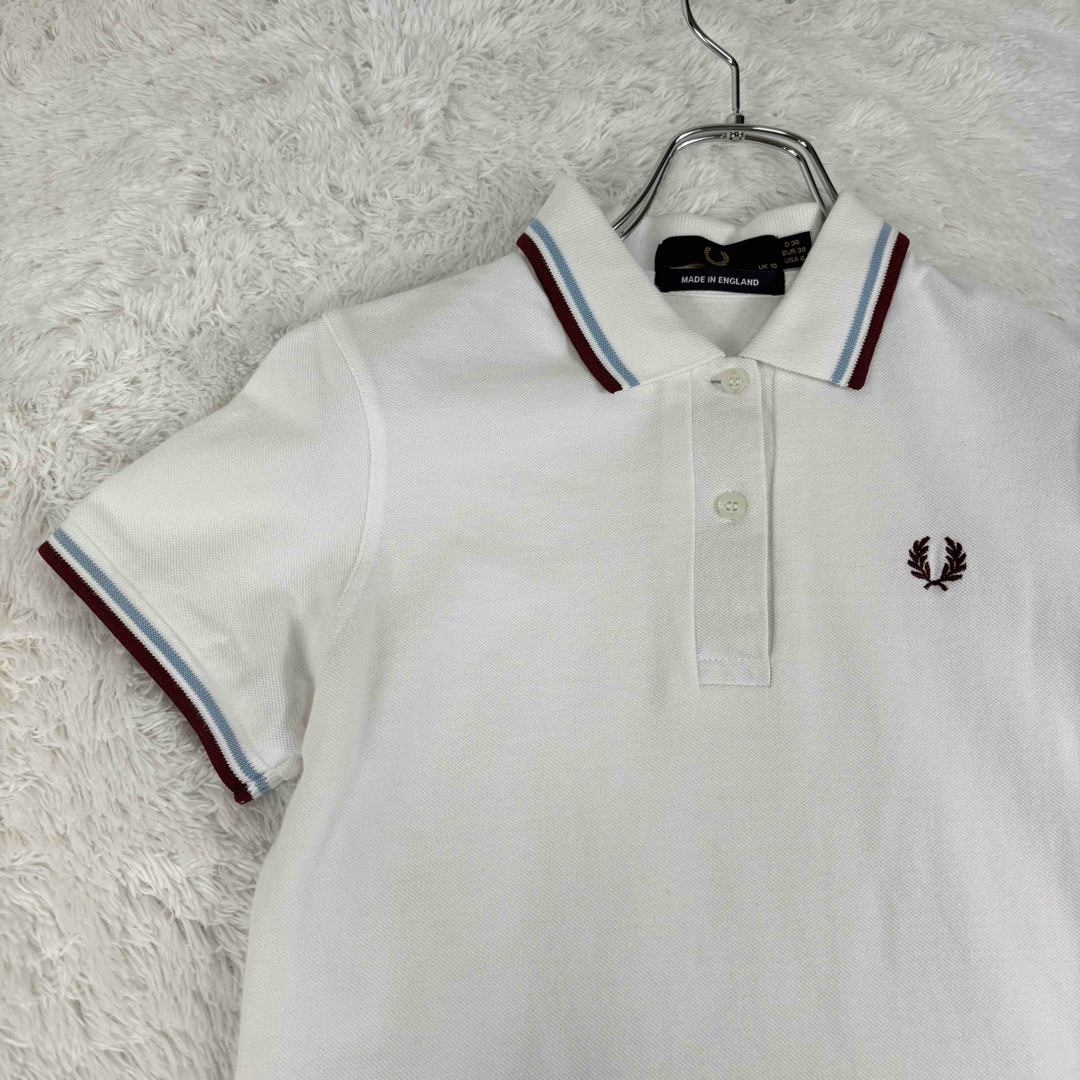 FRED PERRY - 美品 G12 英国製 フレッドペリー ポロシャツ 半袖 FRED PERRY - 美品 G12 英国製 フレッドペリー ポロシャツ 半袖