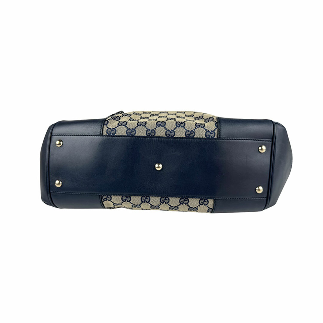 GUCCI - グッチ GUCCI ハンドバッグ GGキャンバス/レザー GUCCI - グッチ GUCCI ハンドバッグ GGキャンバス/レザー