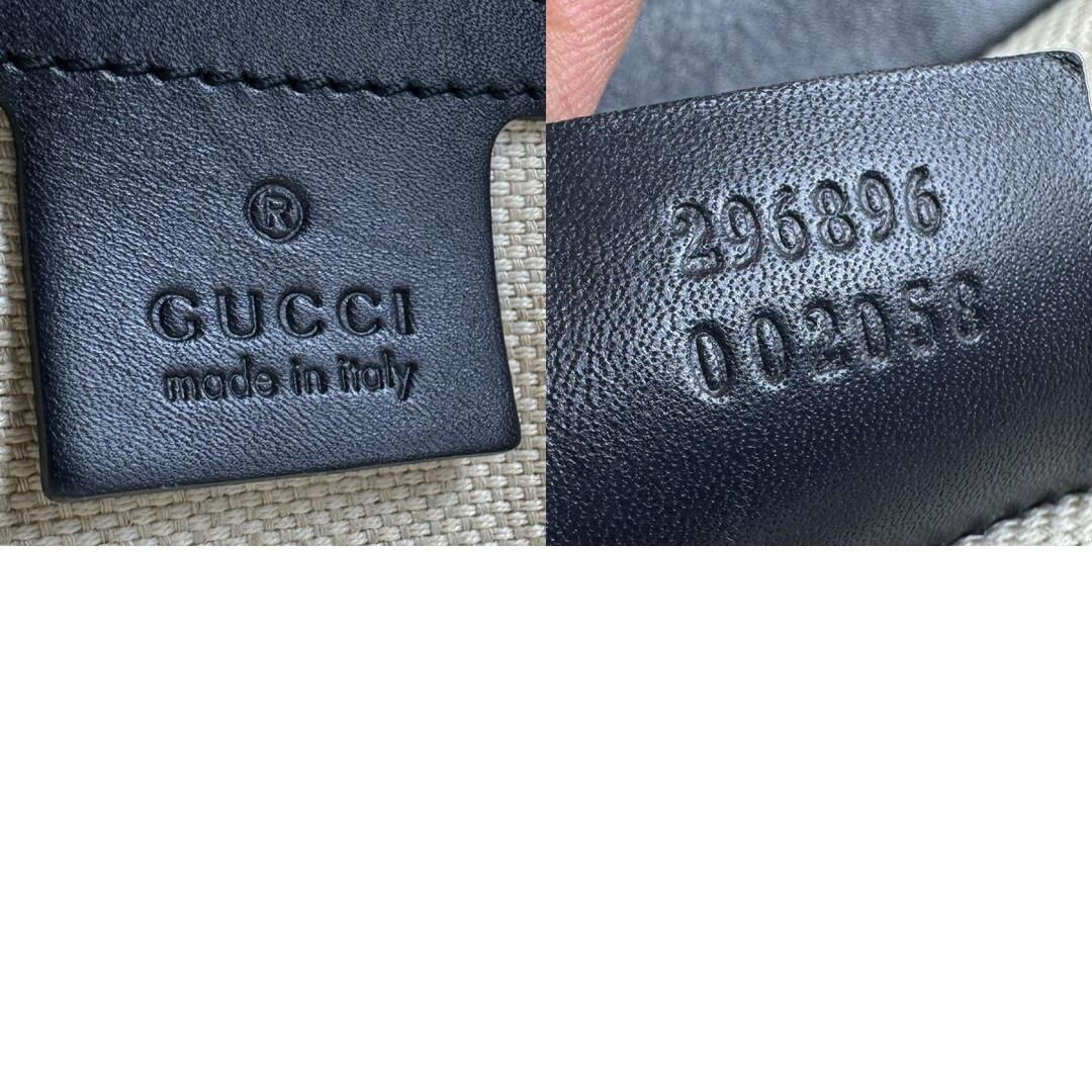 GUCCI - グッチ GUCCI ハンドバッグ GGキャンバス/レザー GUCCI - グッチ GUCCI ハンドバッグ GGキャンバス/レザー
