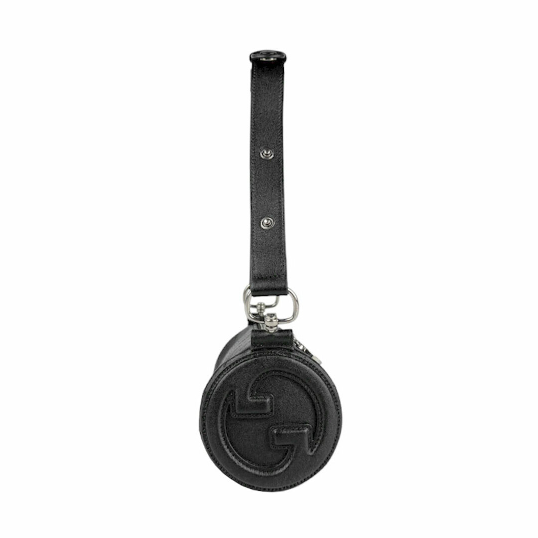 GUCCI - グッチ GUCCI ショルダーバッグ レザー ブラック GUCCI - グッチ GUCCI ショルダーバッグ レザー ブラック