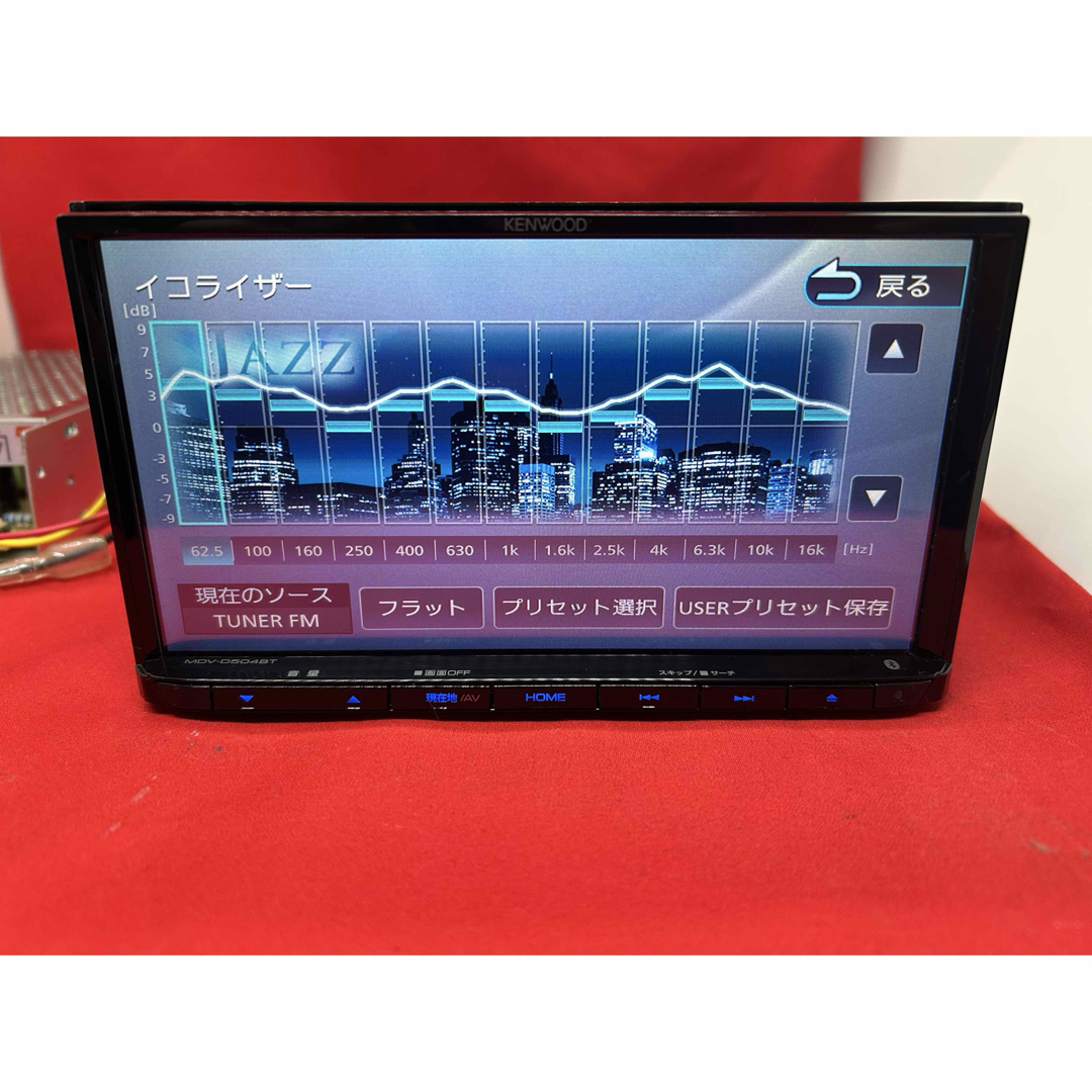 KENWOOD - ⭐︎美品⭐︎KENWOOD 2024年地図 MDV-D504BT 新品 KENWOOD - ⭐︎美品⭐︎KENWOOD 2024年地図 MDV-D504BT 新品
