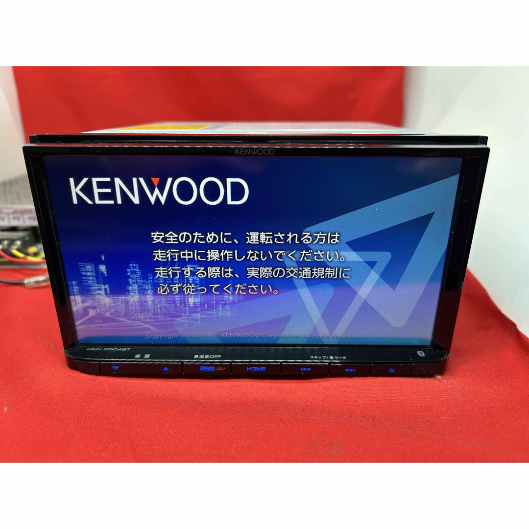 KENWOOD - ⭐︎美品⭐︎KENWOOD 2024年地図 MDV-D504BT 新品 KENWOOD - ⭐︎美品⭐︎KENWOOD 2024年地図 MDV-D504BT 新品
