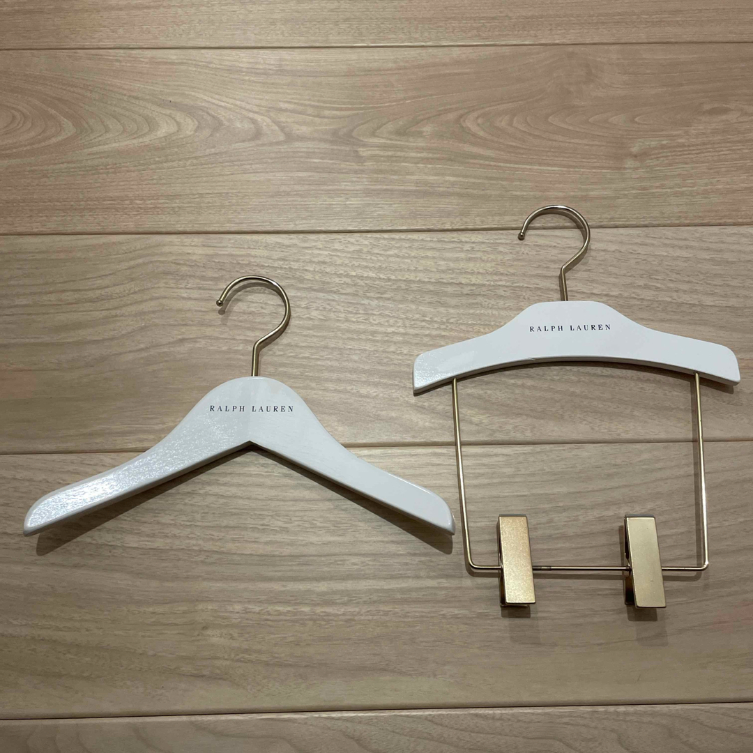 POLO RALPH LAUREN - ラルフローレン 子供用 木製ハンガー POLO RALPH LAUREN - ラルフローレン 子供用 木製ハンガー