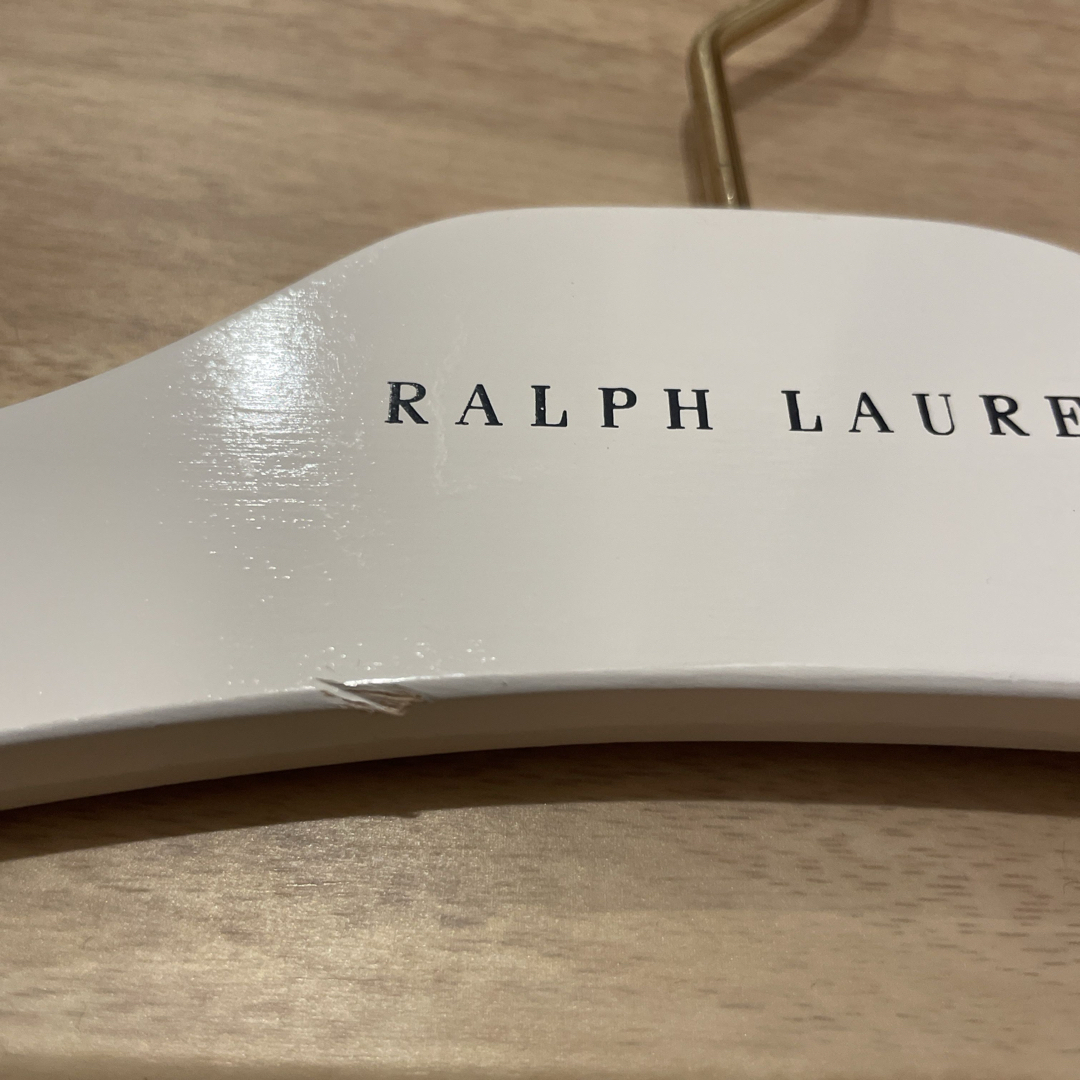 POLO RALPH LAUREN - ラルフローレン 子供用 木製ハンガー POLO RALPH LAUREN - ラルフローレン 子供用 木製ハンガー