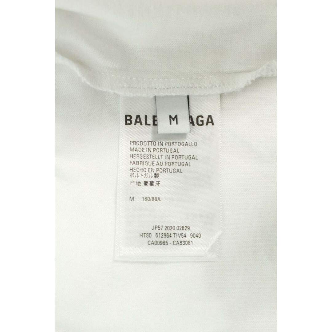 BALENCIAGA - バレンシアガ 612964 TIV54 ロゴプリントTシャツ BALENCIAGA - バレンシアガ 612964 TIV54 ロゴプリントTシャツ