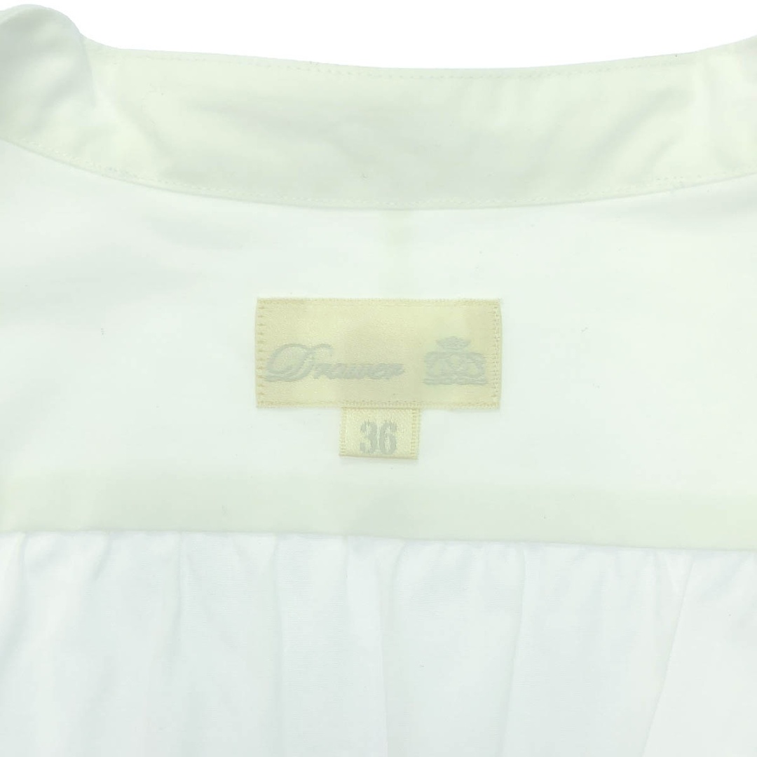 Drawer - Drawer ドゥロワー コットンブザムスタンドカラー Drawer - Drawer ドゥロワー コットンブザムスタンドカラー
