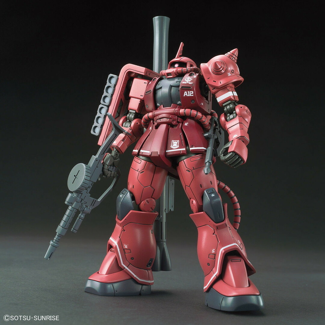 BANDAI - (再販) HG 1/144 MS-06S シャア専用ザクII 赤い彗星Ver BANDAI - (再販) HG 1/144 MS-06S シャア専用ザクII 赤い彗星Ver