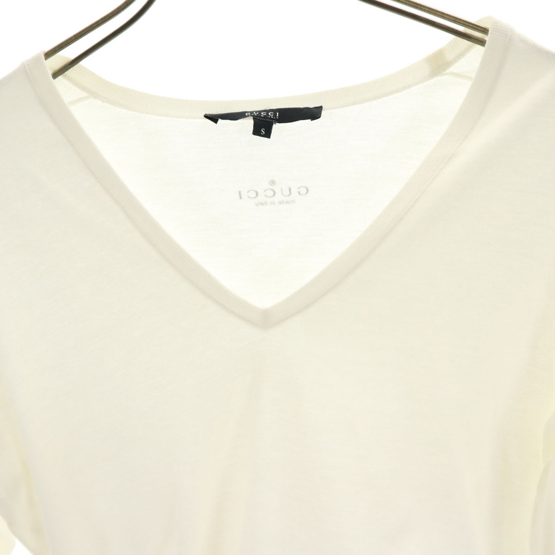 GUCCI - 古着 GUCCI グッチ イタリア製 長袖 Vネック Tシャツ S GUCCI - 古着 GUCCI グッチ イタリア製 長袖 Vネック Tシャツ S