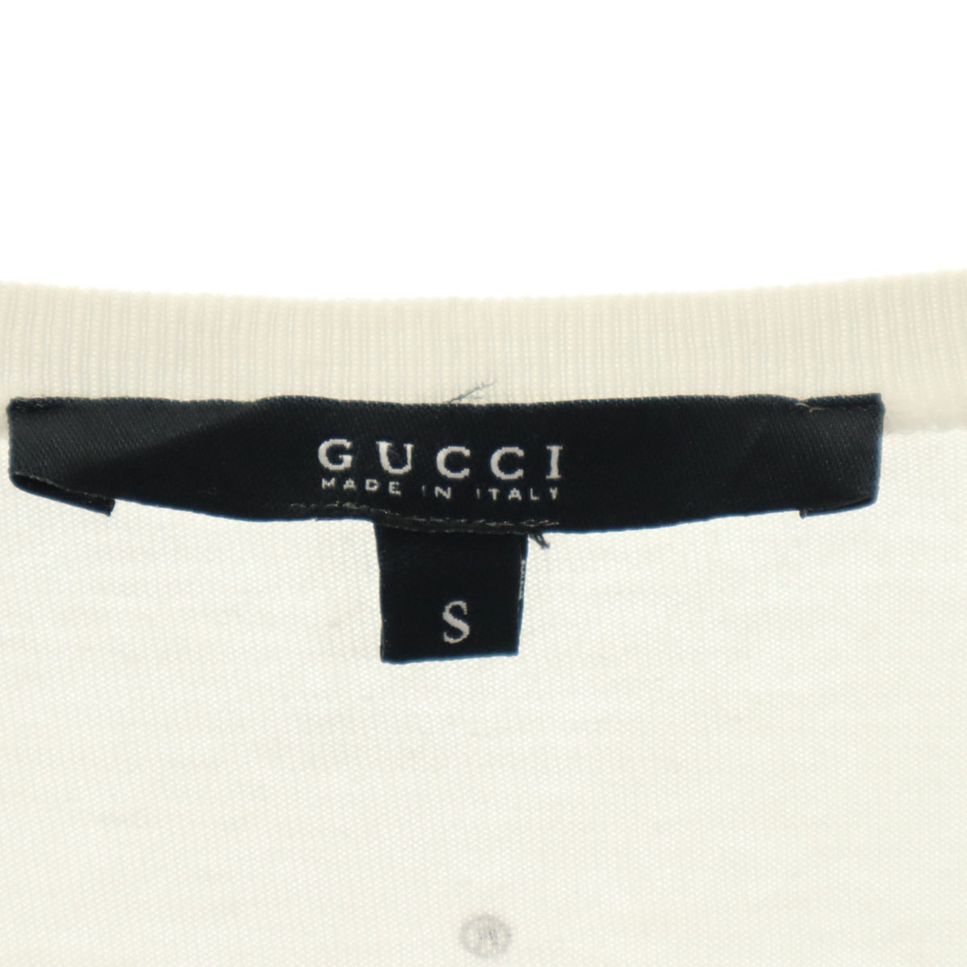 GUCCI - 古着 GUCCI グッチ イタリア製 長袖 Vネック Tシャツ S GUCCI - 古着 GUCCI グッチ イタリア製 長袖 Vネック Tシャツ S