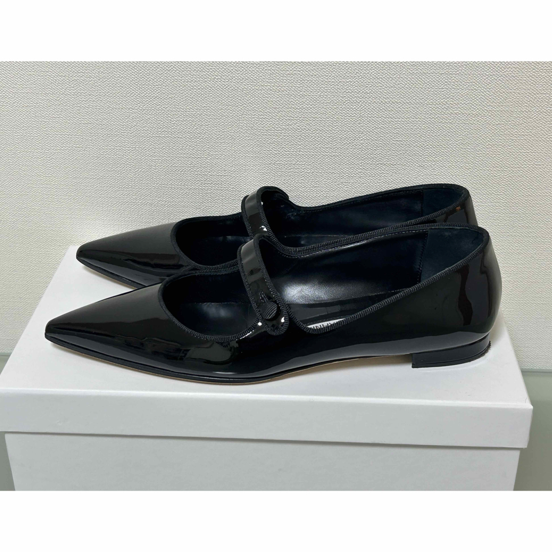 MANOLO BLAHNIK - マノロブラニク フラットシューズ メリー MANOLO BLAHNIK - マノロブラニク フラットシューズ メリー