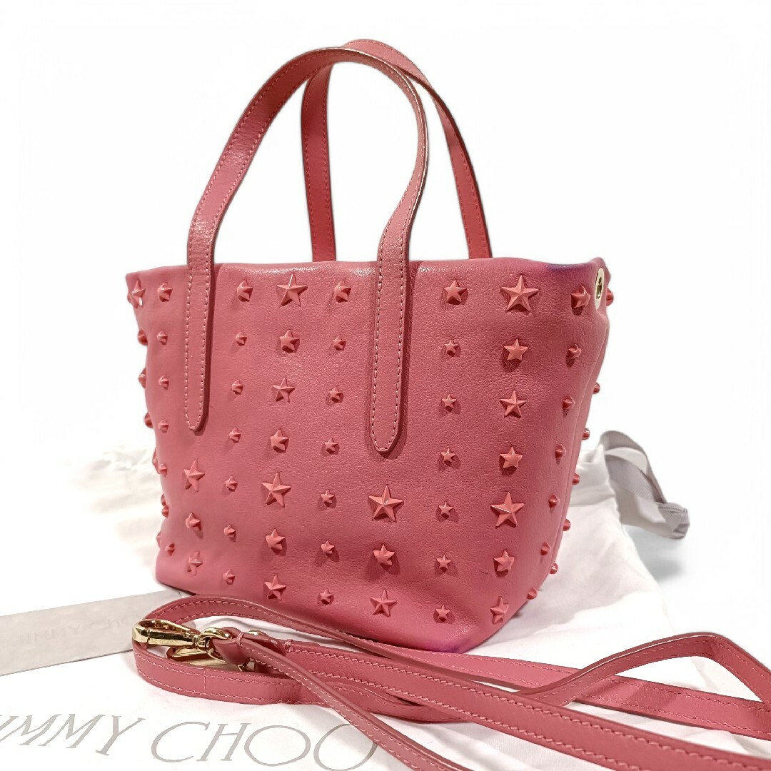JIMMY CHOO - 正規品 ジミーチュウ ハンドバッグ 2way JIMMY CHOO - 正規品 ジミーチュウ ハンドバッグ 2way
