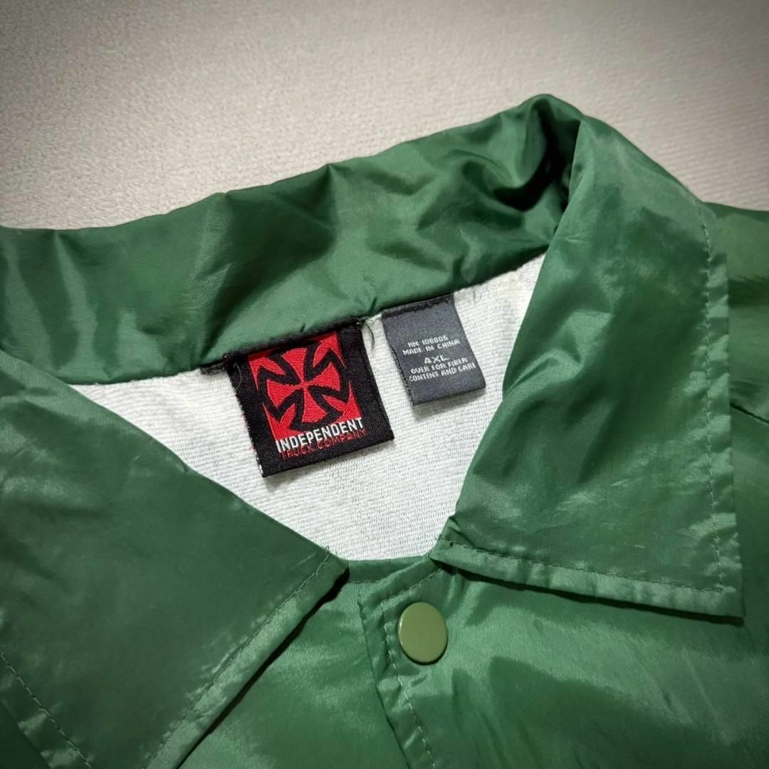 INDEPENDENT - 超美品 希少 90's 00's INDEPENDENT コーチJKT L INDEPENDENT - 超美品 希少 90's 00's INDEPENDENT コーチJKT L