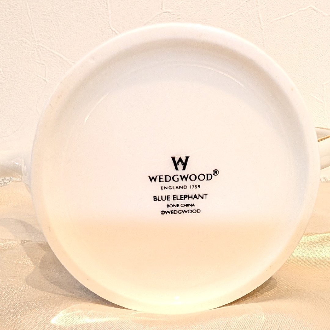 WEDGWOOD - ウェッジウッド ブルーエレファント ティーポットの WEDGWOOD - ウェッジウッド ブルーエレファント ティーポットの