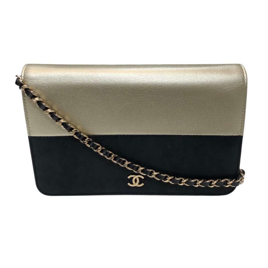 CHANEL - シャネル CHANEL チェーンショルダー グレー CHANEL - シャネル CHANEL チェーンショルダー グレー