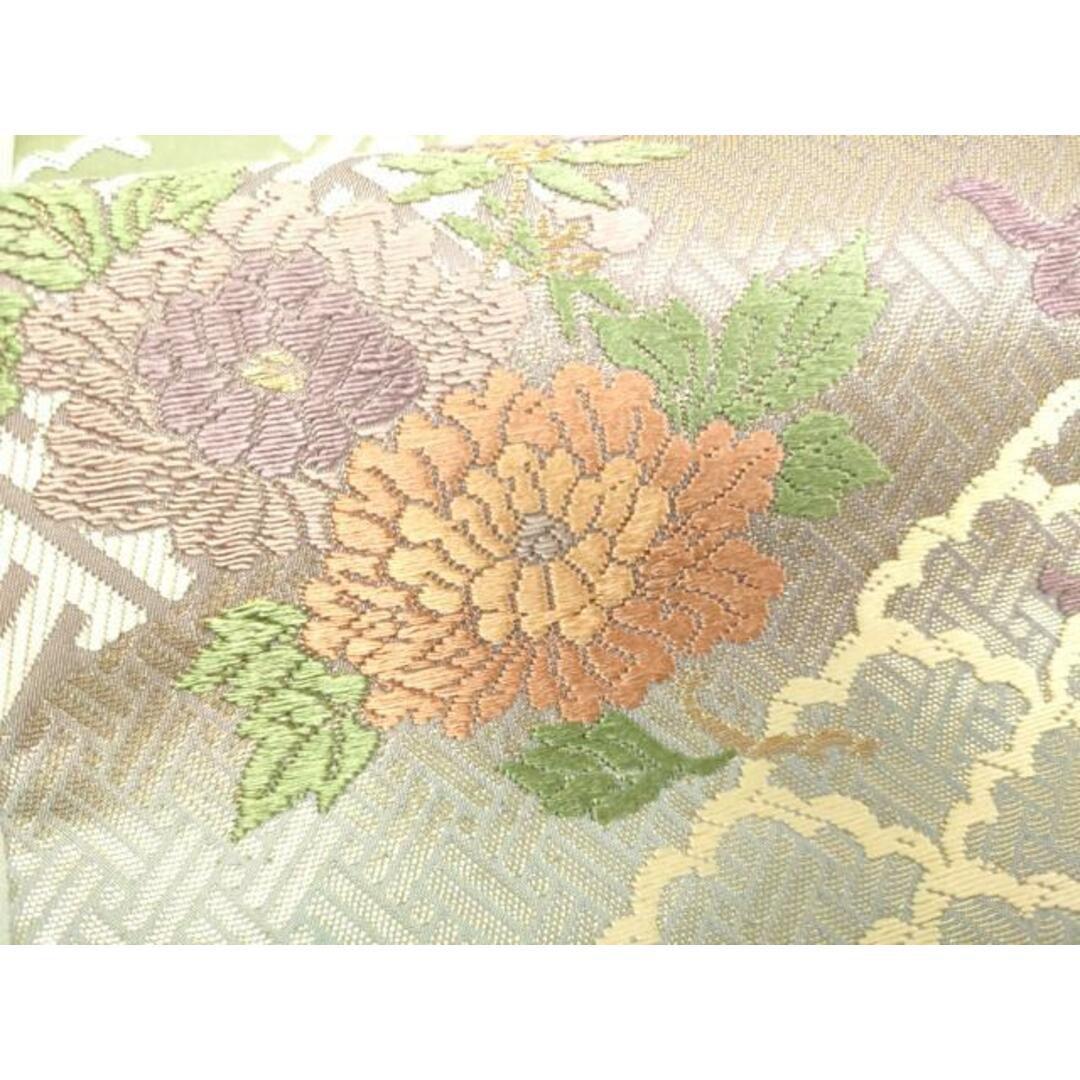 平和屋着物□六通柄袋帯 唐織 鳳凰草花文 金銀糸 正絹 逸品 平和屋着物□六通柄袋帯 唐織 鳳凰草花文 金銀糸 正絹 逸品