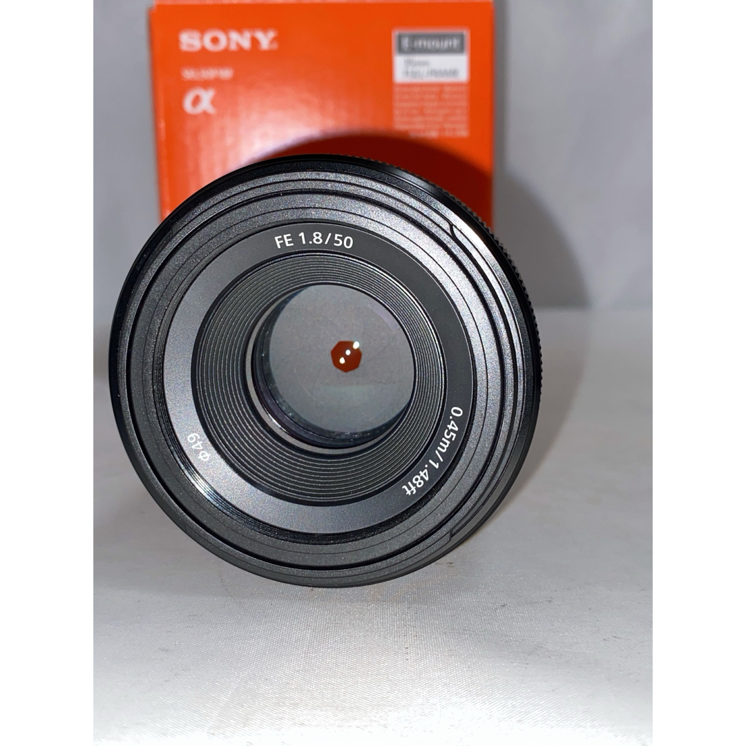 SONY - 【美品】SONY FE 50mm F1.8 SEL50F18F Eマウントの通販 SONY - 【美品】SONY FE 50mm F1.8 SEL50F18F Eマウントの通販