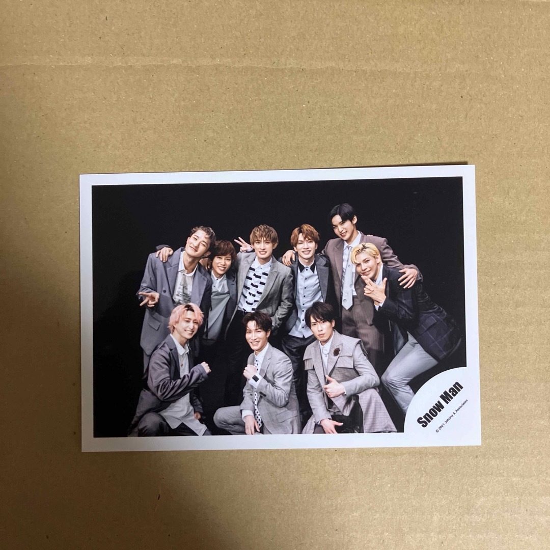 Snow Man(スノーマン)のSnow Man 公式写真 エンタメ/ホビーのタレントグッズ(アイドルグッズ)の商品写真