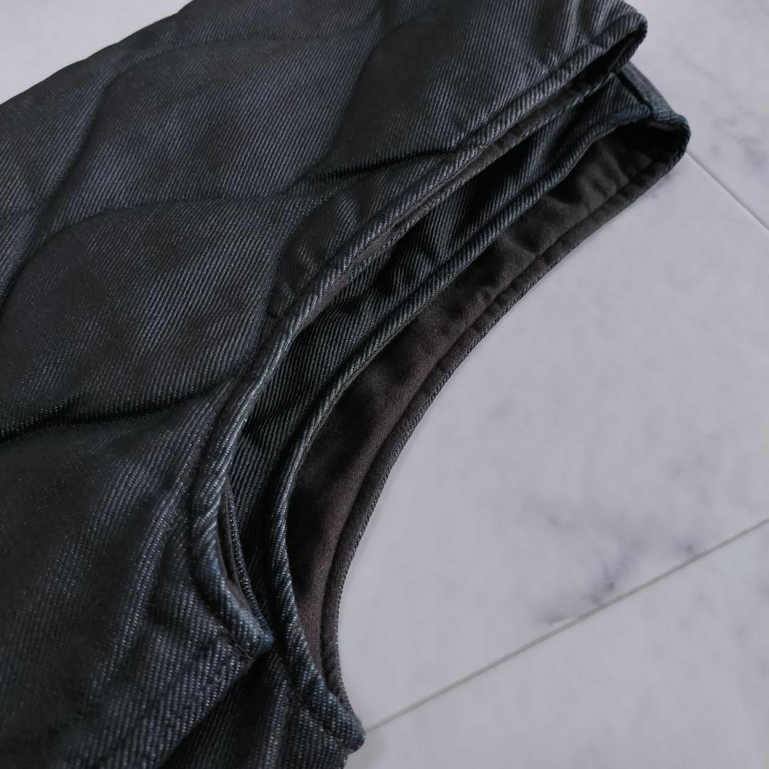 RRL - 定価10万以上 RRL キルテッドインディゴ デニム ベスト S RRL - 定価10万以上 RRL キルテッドインディゴ デニム ベスト S