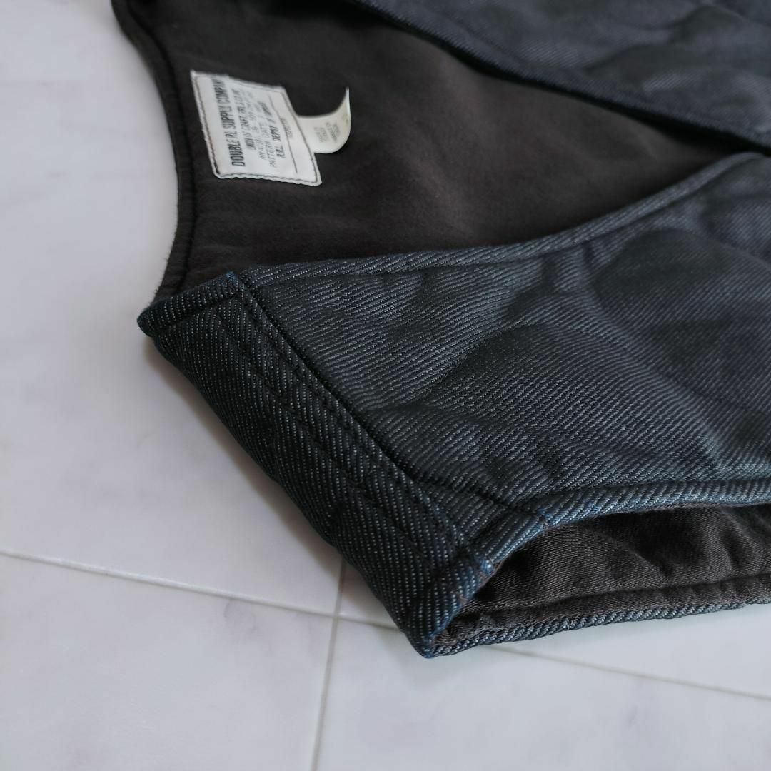 RRL - 定価10万以上 RRL キルテッドインディゴ デニム ベスト S RRL - 定価10万以上 RRL キルテッドインディゴ デニム ベスト S