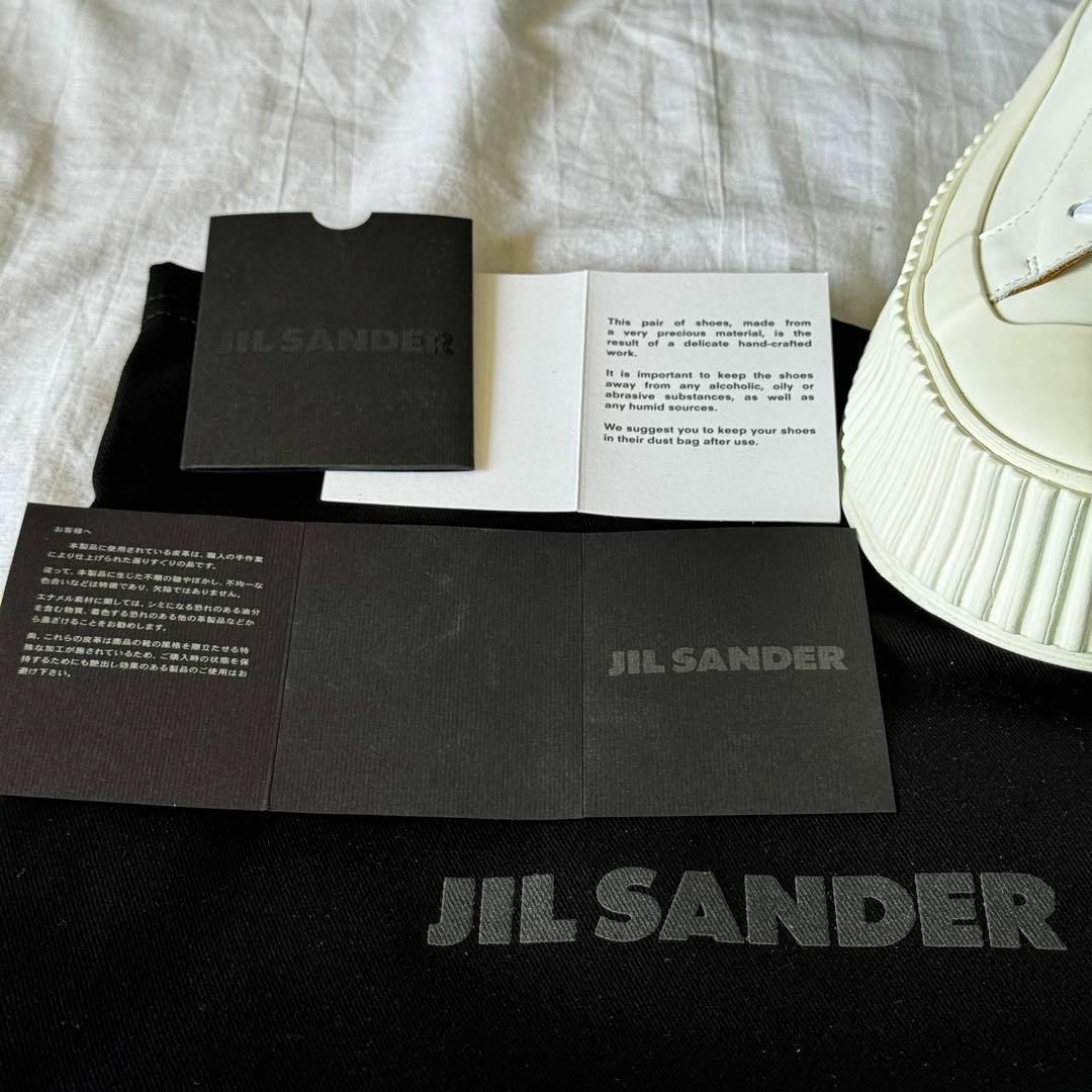 JIL SANDER - 【定価13万】JILSANDER プラットフォーム JIL SANDER - 【定価13万】JILSANDER プラットフォーム