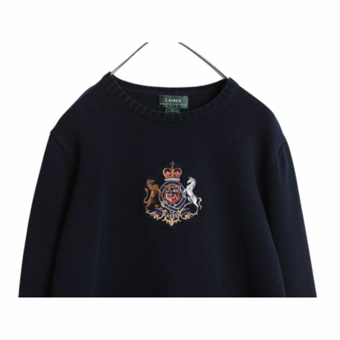 Ralph Lauren - 90s LAUREN ラルフローレン コットン ニット Ralph Lauren - 90s LAUREN ラルフローレン コットン ニット