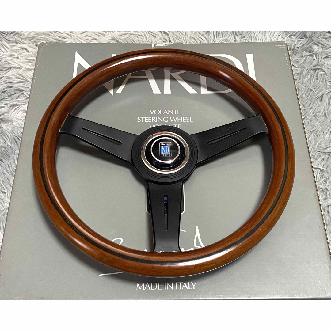 ナルディ - 希少【NARDI Classic】32.5Φ ウッドステアリング ナルディ - 希少【NARDI Classic】32.5Φ ウッドステアリング