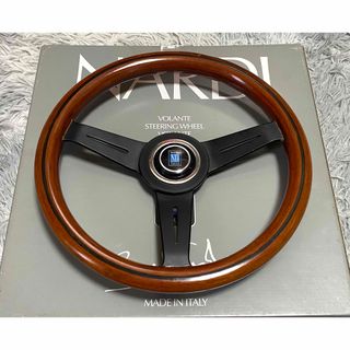 ナルディ - 希少【NARDI Classic】32.5Φ ウッドステアリング ナルディ - 希少【NARDI Classic】32.5Φ ウッドステアリング