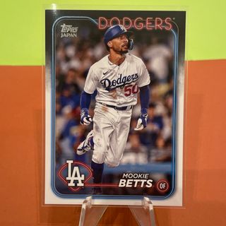 トップス(Topps)のムーキー•ベッツ  / ドジャース ベースカード 美品 Topps jp ed.(その他)