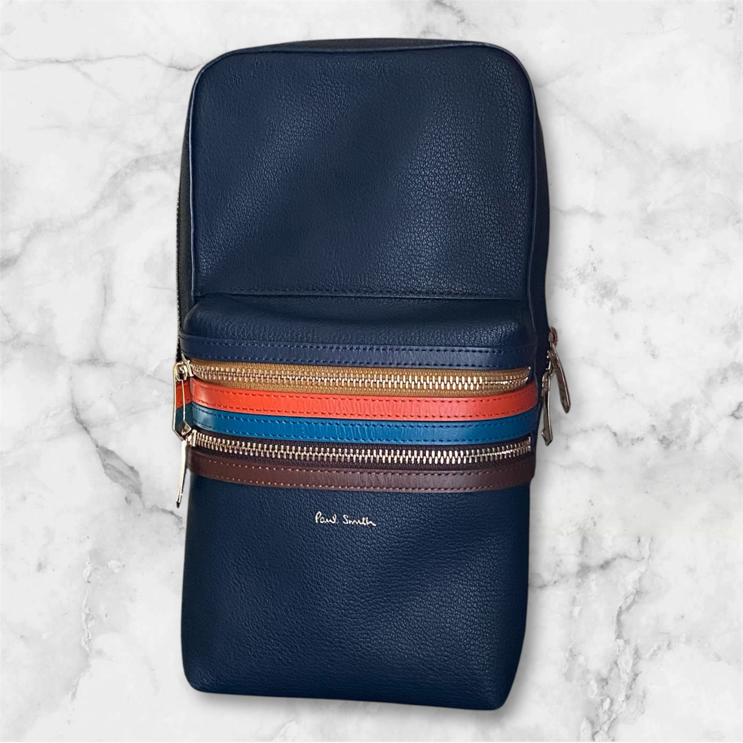 Paul Smith - Paul Smith ネイビー ショルダーバッグの通販 by Paul Smith - Paul Smith ネイビー ショルダーバッグの通販 by