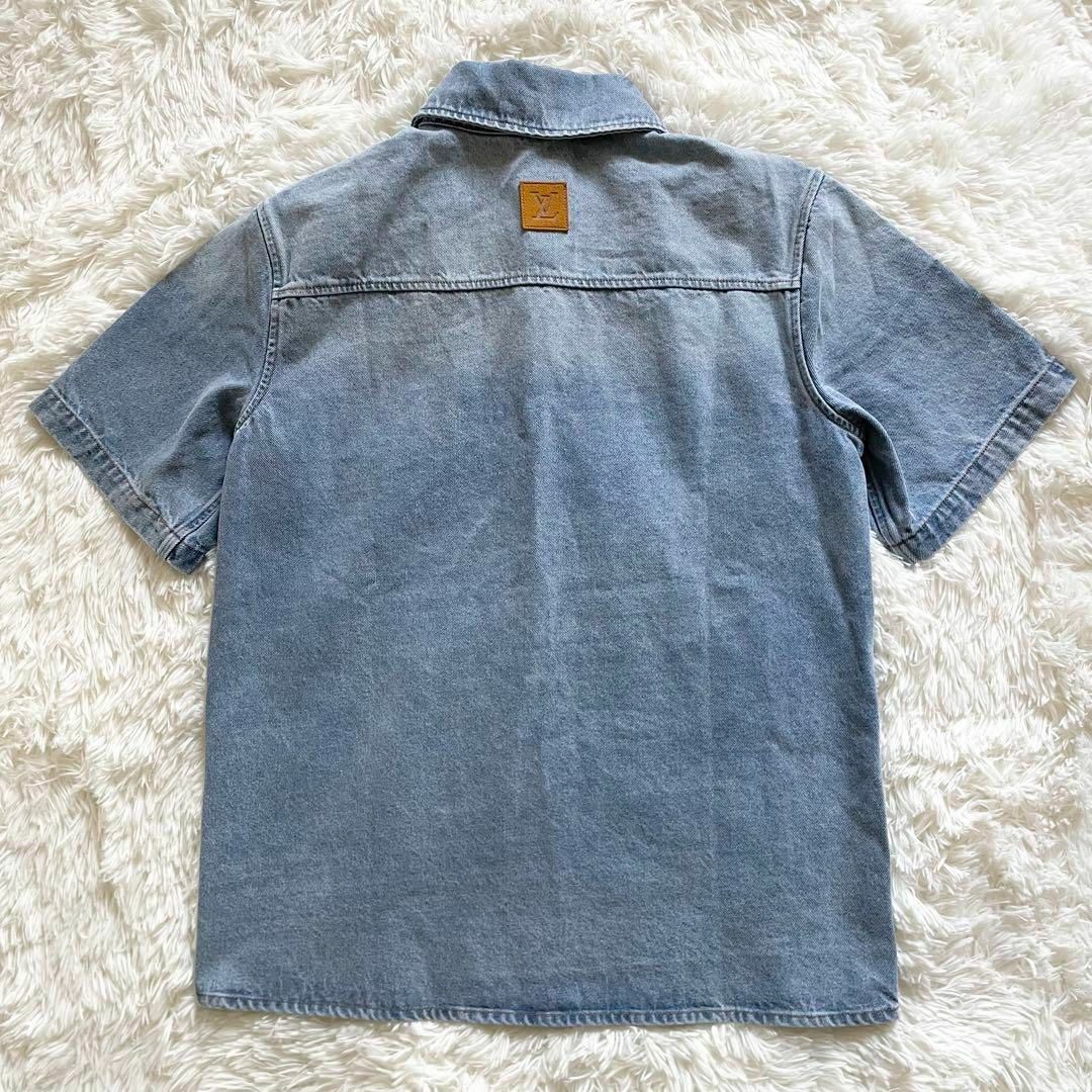 LOUIS VUITTON - 極美品 現行モデル ルイヴィトン デニムシャツ LOUIS VUITTON - 極美品 現行モデル ルイヴィトン デニムシャツ