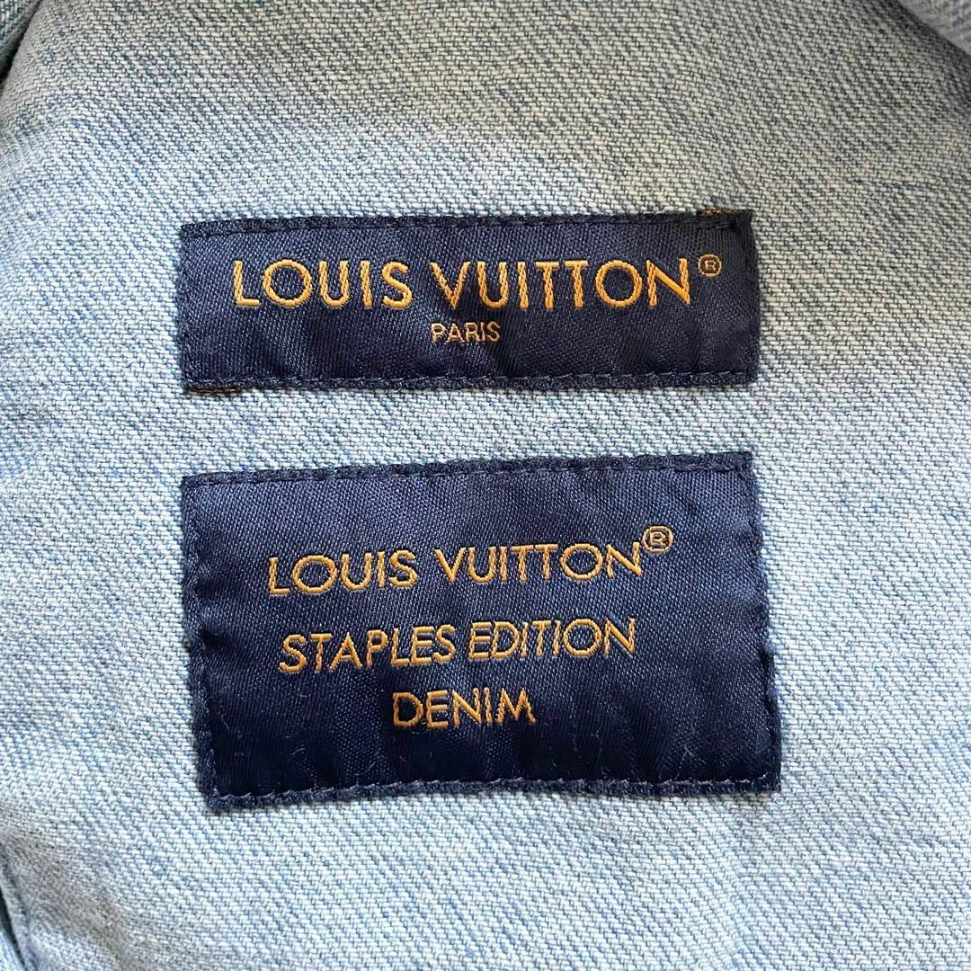 LOUIS VUITTON - 極美品 現行モデル ルイヴィトン デニムシャツ LOUIS VUITTON - 極美品 現行モデル ルイヴィトン デニムシャツ