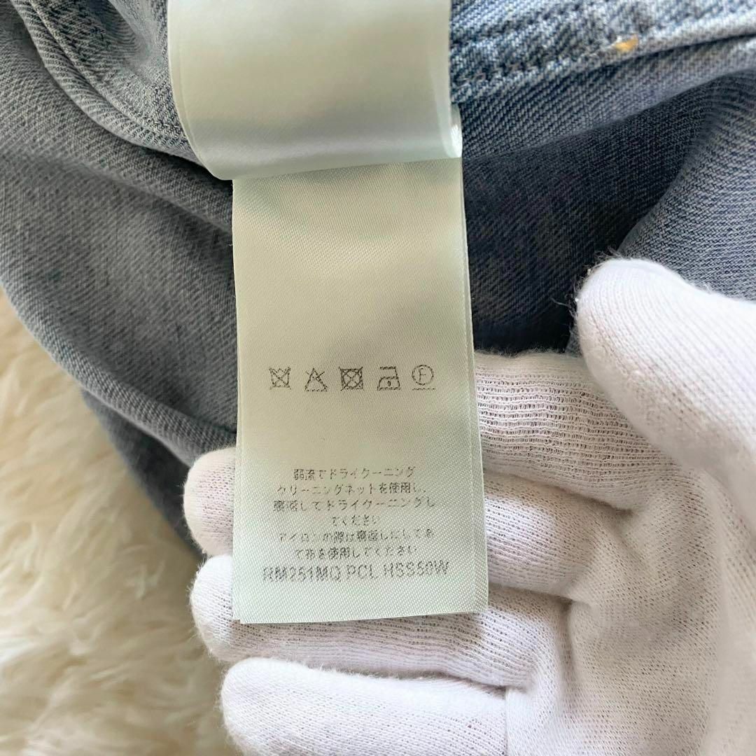 LOUIS VUITTON - 極美品 現行モデル ルイヴィトン デニムシャツ LOUIS VUITTON - 極美品 現行モデル ルイヴィトン デニムシャツ